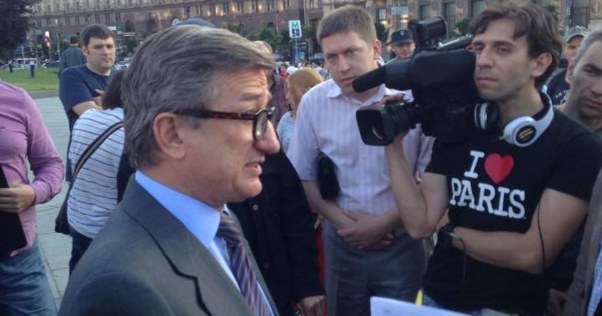 Сергей Тарута тоже был на митинге. / © facebook/IT Sector