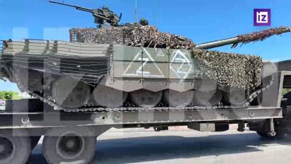 Россия перебрасывает в Белгород колонны военной техники