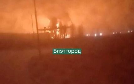 "Бавовна" в Белгородской области: горит промышленный завод (фото и видео)