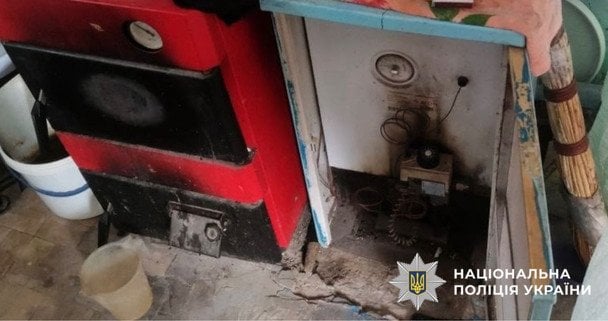 Пожежа на Київщині / © www.youtube.com/Поліція Київщини