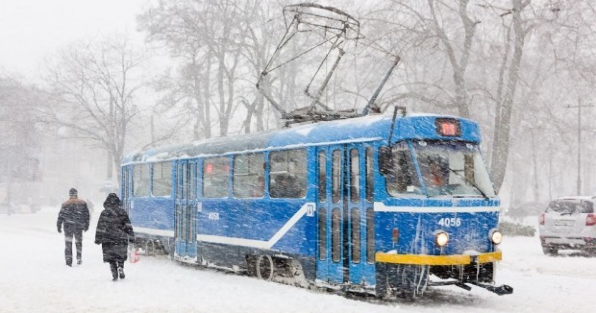 31 декабря по всей территории Украины объявлено штормовое предупреждение