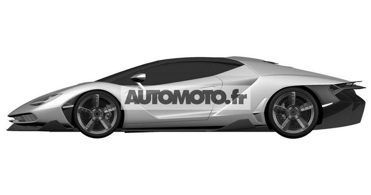 В Сети появились изображения суперкара Lamborghini Centenario