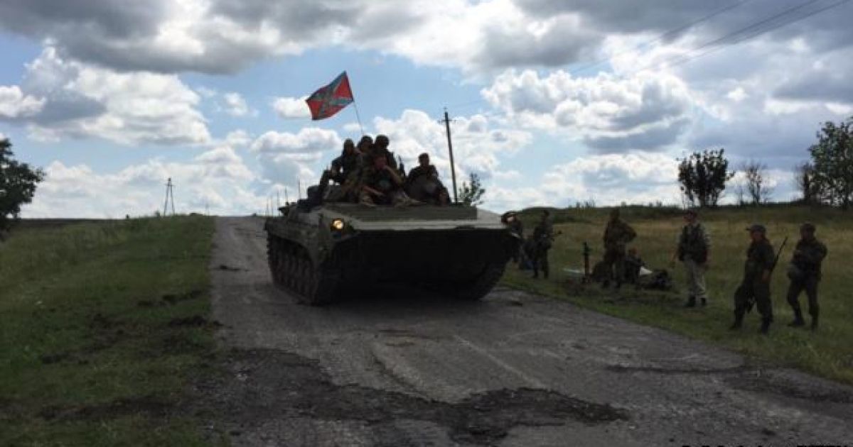 Боевики продолжают обстреливать позиции сил АТО.