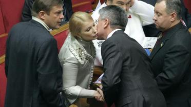 Юлія Тимошенко в залі Ради