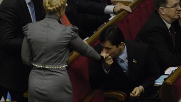 Юлія Тимошенко в залі Ради