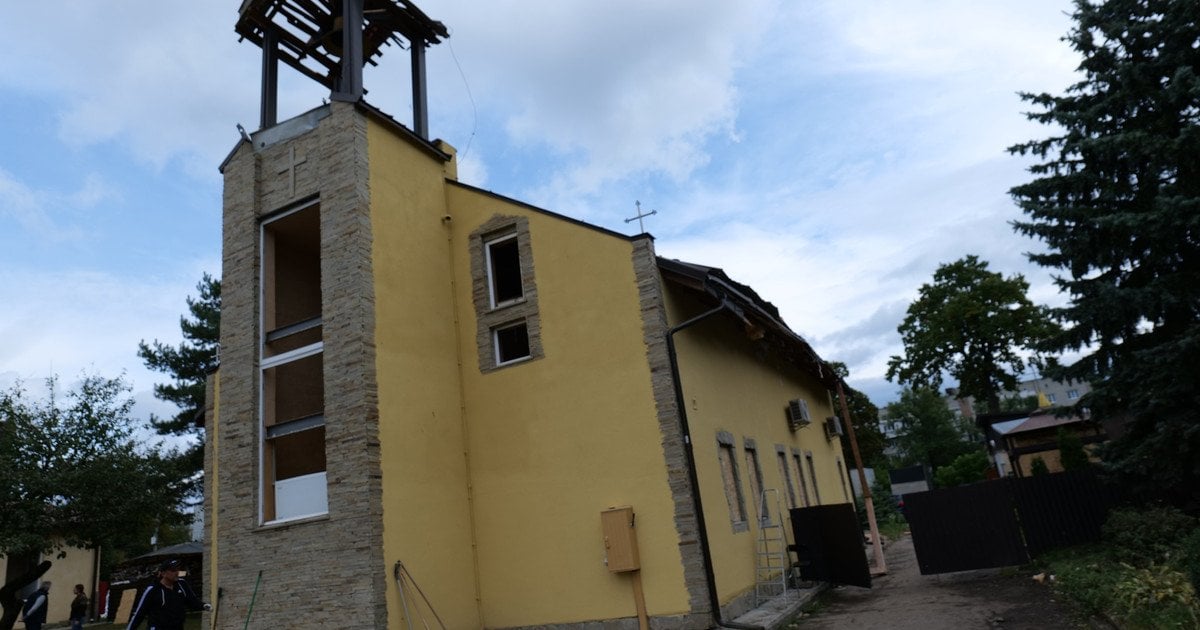 Во Львове от удара РФ пострадал комплекс храма УГКЦ