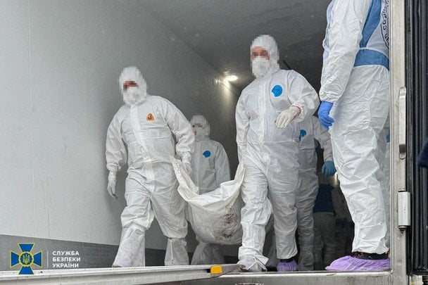 Повернення тіл загиблих українських військових / © СБУ