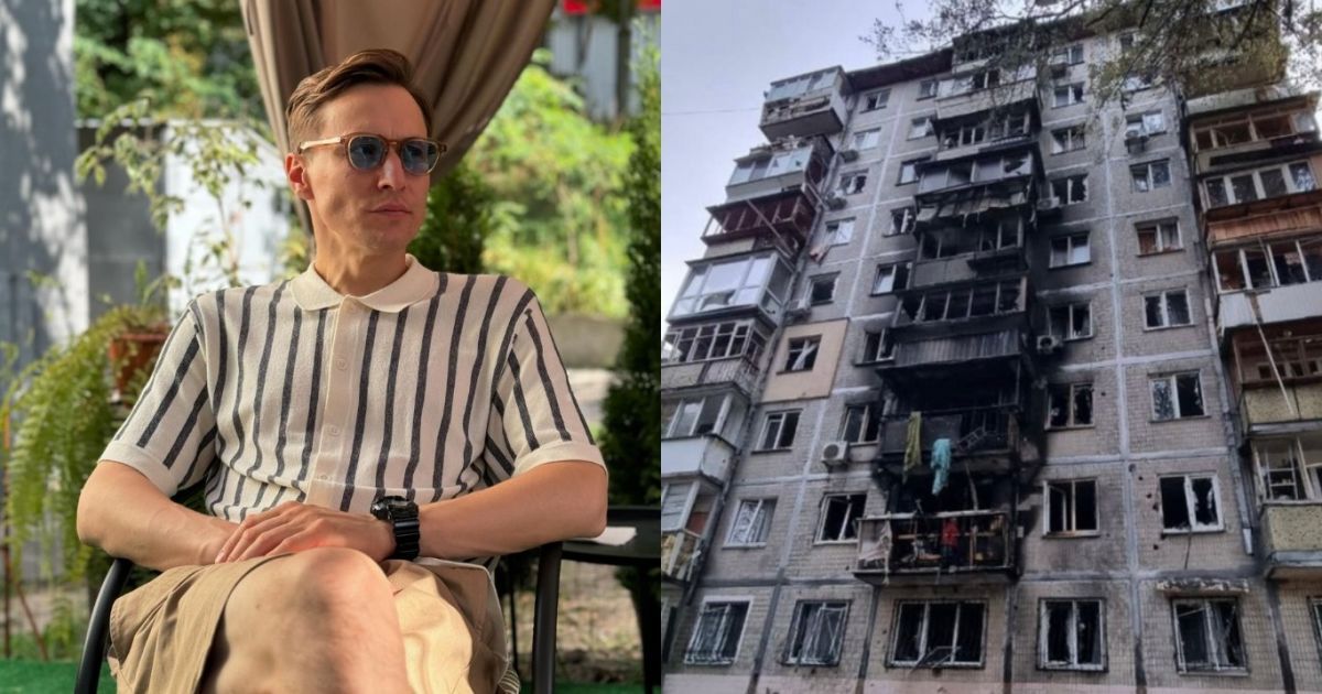 В дом Константина Октябрьского попал "Шахед"