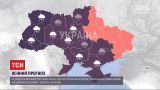 На западе Украины уже ожидают ветер и град, к остальным регионам холодный циклон достанется позже