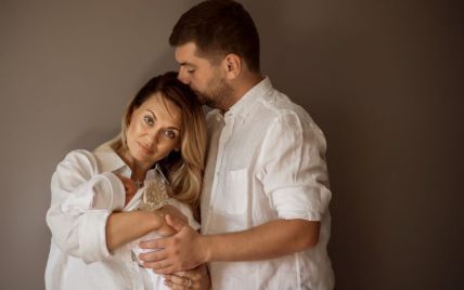 Анна Саливанчук с новорожденным сыном устроила фотосессию в роддоме