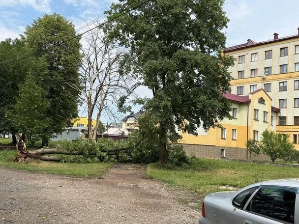 Наслідки негоди у Коломиї: ліквідація триває / © ДСНС