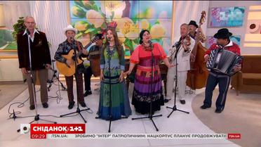 В студії "Сніданку" своєрідні та автентичні - Hudaki Village Band