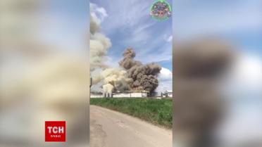 На птахофабриці у Василькові сталася масштабна пожежа