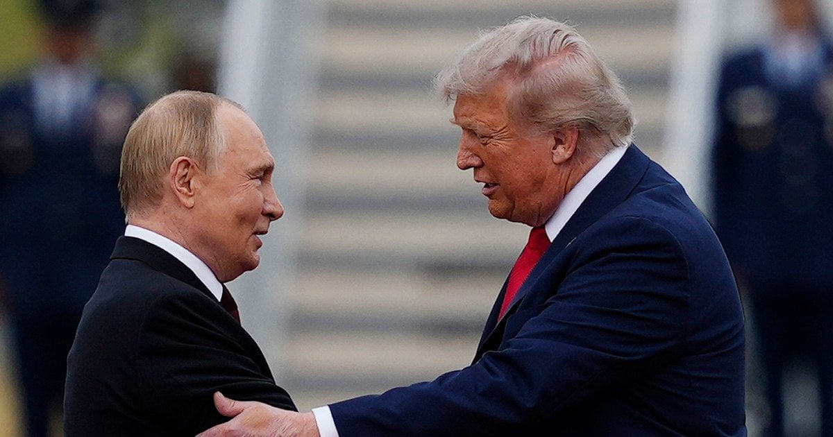 Владимир Путин и Дональд Трамп