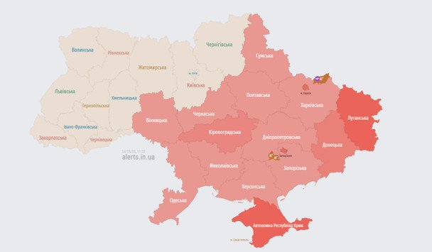 Ряд областей охватила воздушная тревога: где и какая опасность