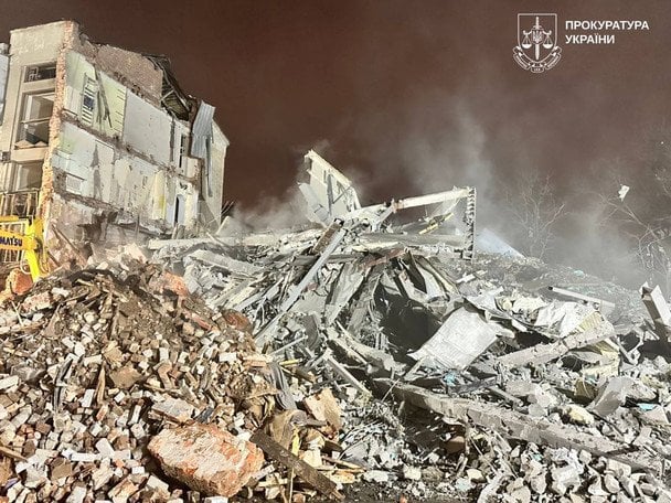 Наслідки атаки РФ на Харків / © Харківська обласна прокуратура