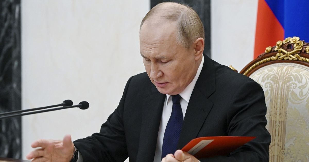 Російський диктатор Володимир Путін