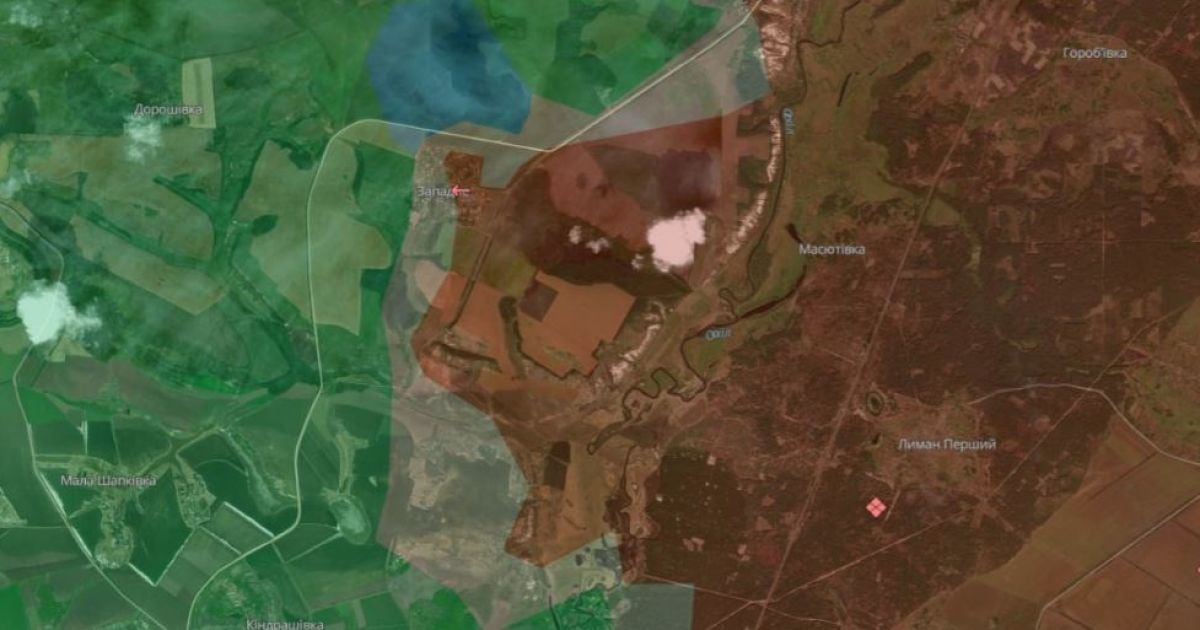 Мапа бойових дій станом на 5 березня