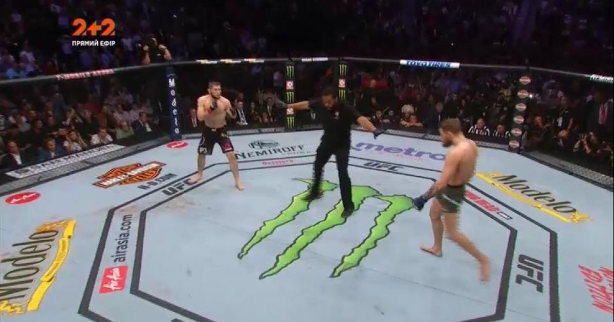 UFC. Хабиб Нурмагомедов - Конор Макгрегор. Видео боя
