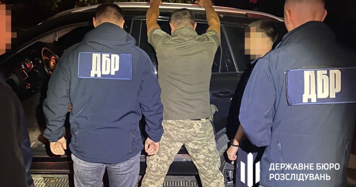 Задержание работника военкомата в Одессе