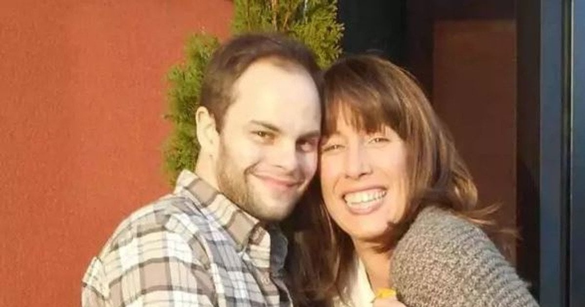 Бен с мамой