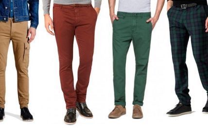 Новые модели осенне-зимних мужских брюк поступили в продажу в Розетке