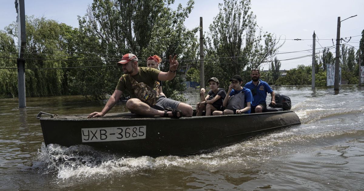 В Херсонской области продолжается эвакуация населения