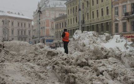Из-за циклона на Львовщине обесточены десятки населенных пунктов