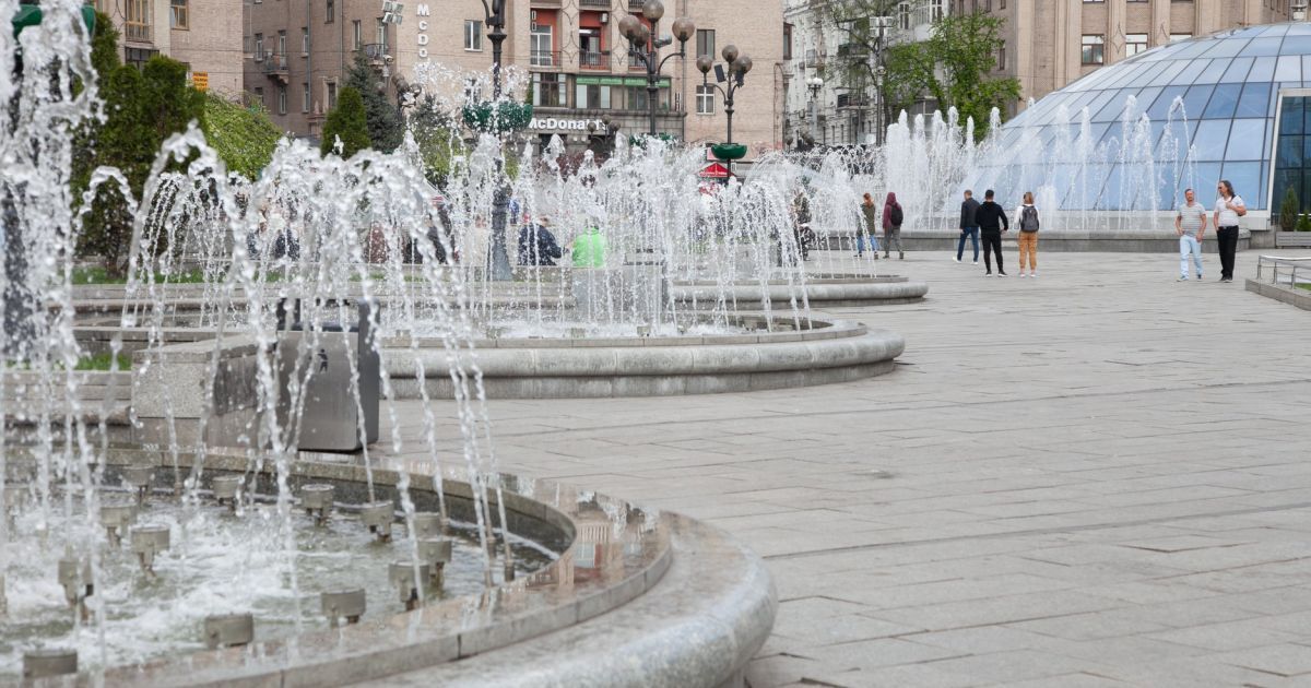 В КМДА повідомили, коли запрацюють столичні фонтани