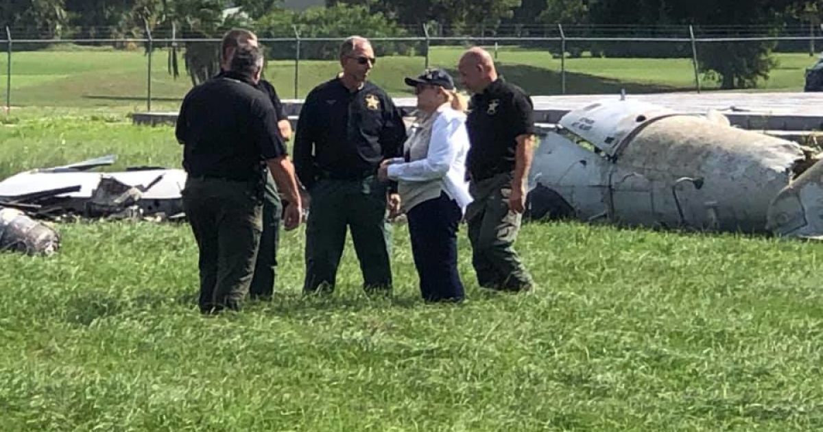 Падіння літака авіашоу Флорида_3 / © facebook.com/MartinCountySheriffsOffice