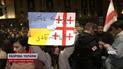 Українські прапори і гасла: як грузини протистоять спробі зробити із них росіян