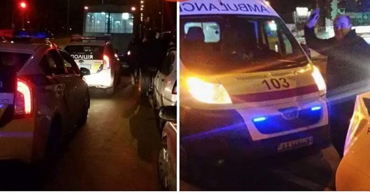 На Троещине пьяные пассажиры устроили драку в троллейбусе, есть пострадавшие