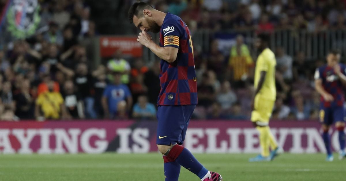 Мессі пропустить наступний матч "Барселони" - ЗМІ