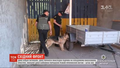 Пиротехнические группы обследуют участки возле пункта пропуска "Майорск"