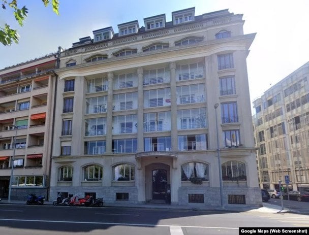 Дом, в котором семья Галущенко снимала квартиру в Женеве / © Google Maps