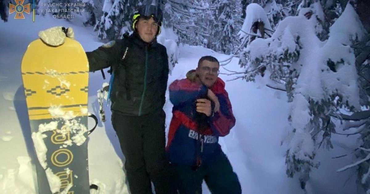 Рятувальники знайшли заблукалого на Драгобраті туриста і попередили про загрозу сходження лавин: фото
