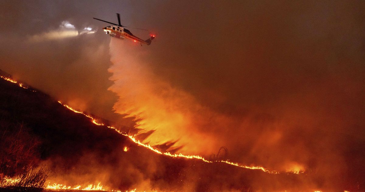 Large-scale fires in the USA / Photo: Associated Press