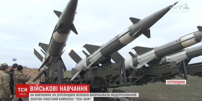 Модернизированный зенитно-ракетный комплекс "Оса-АКМ" успешно испытали на учениях на Херсонщине