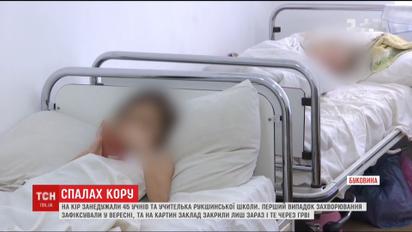 На Буковині 45 школярів та вагітна вчителька занедужали на кір
