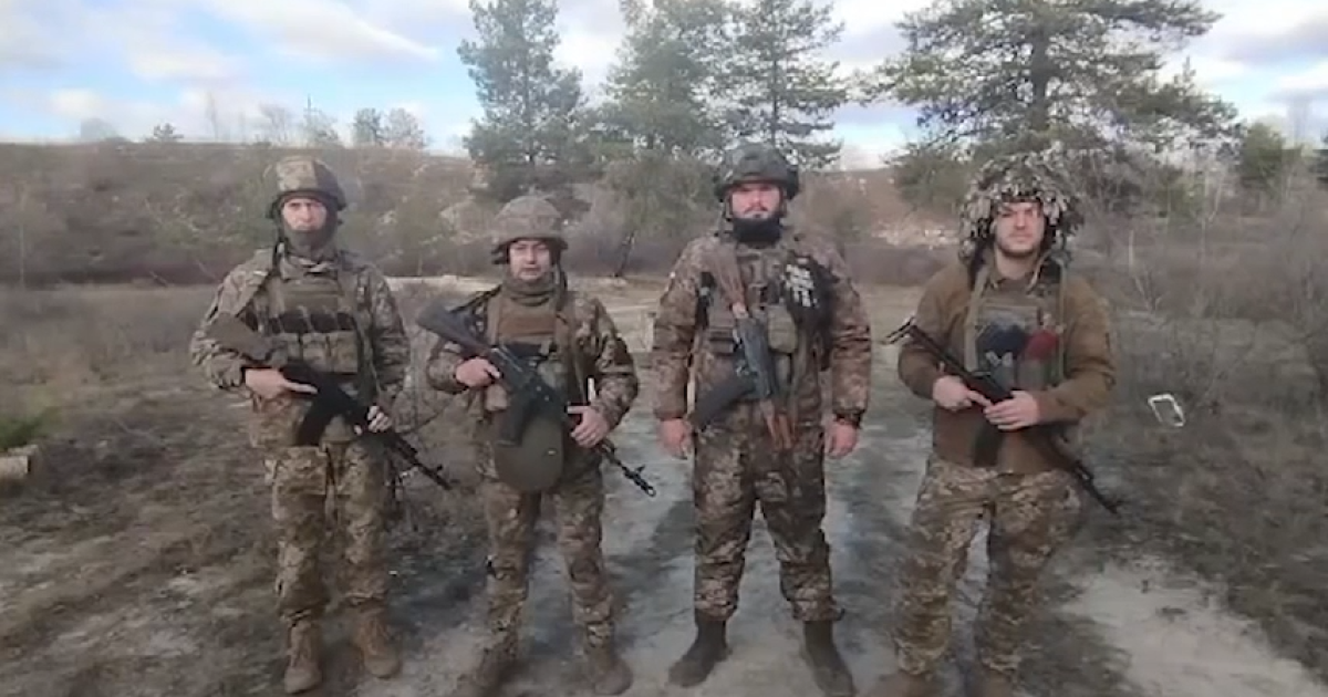 Бойцы 95-й ОДШБ