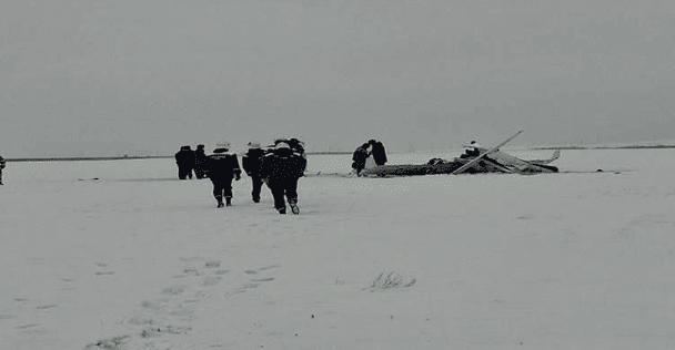 Падіння навчального літака Diamond DA42 у Росії / © соцмережі