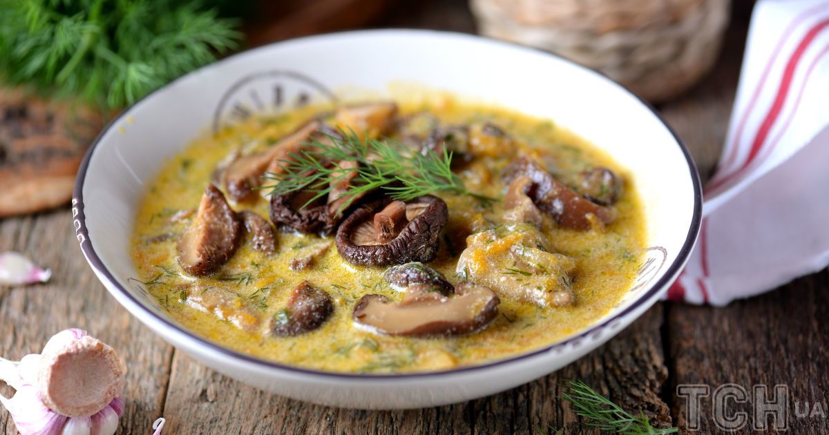 Карпатська грибна юшка