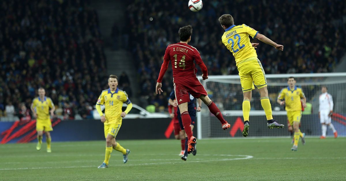 Украина &ndash; Испания &ndash; 0:1. Фото &ndash; Надежда Мельниченко