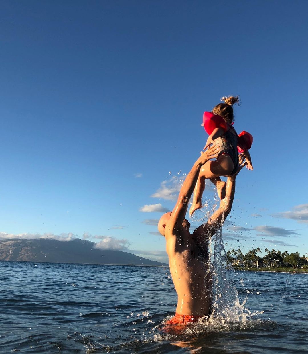 Андрей Бедняков с дочерью / © instagram.com/biedniakov