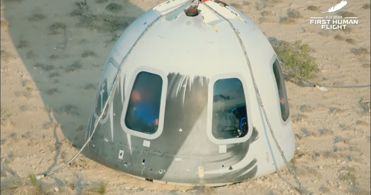 У космос за 10 хвилин: ракета New Shepard мільярдера Джеффа Безоса повернулася на Землю