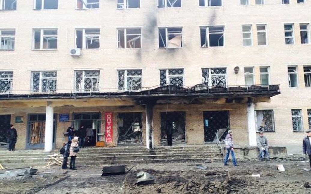 В Донецке обстреляли больницу / © buro247.ru