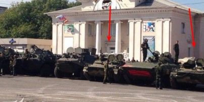 На Донбассе обнаружили многоцелевой транспортер мотострелковой бригады ВС России