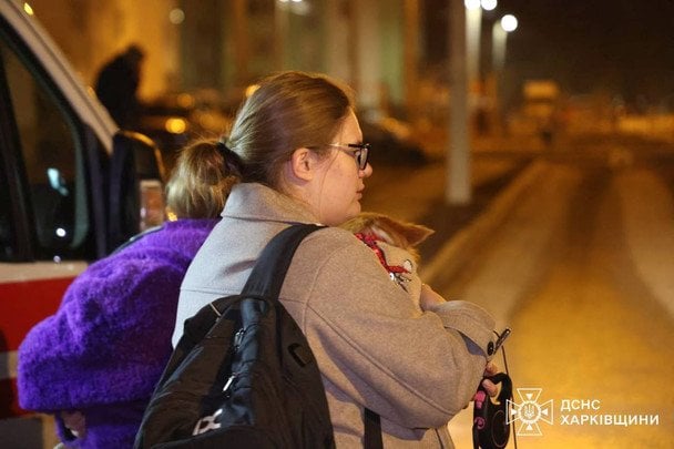 Атака на Харків 9 березня / © ДСНС України