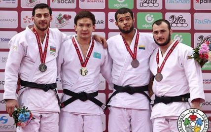 Украинские дзюдоисты завоевали 4 медали на престижном турнире в Азербайджане