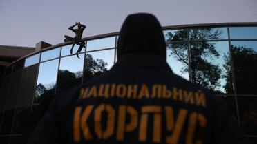 національний корпус вертолітний майданчик _5 / © УНІАН